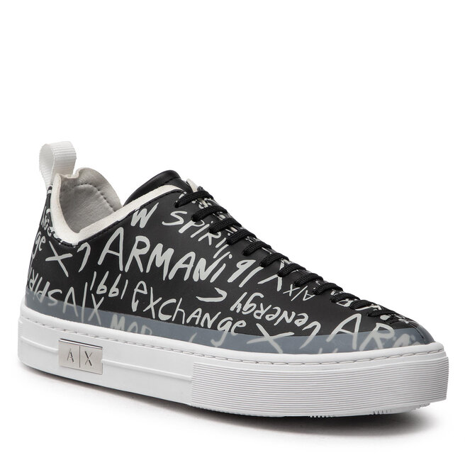 Sneakers Armani Exchange XDX093 XV569 S024 Black/Fume Armani imagine noua