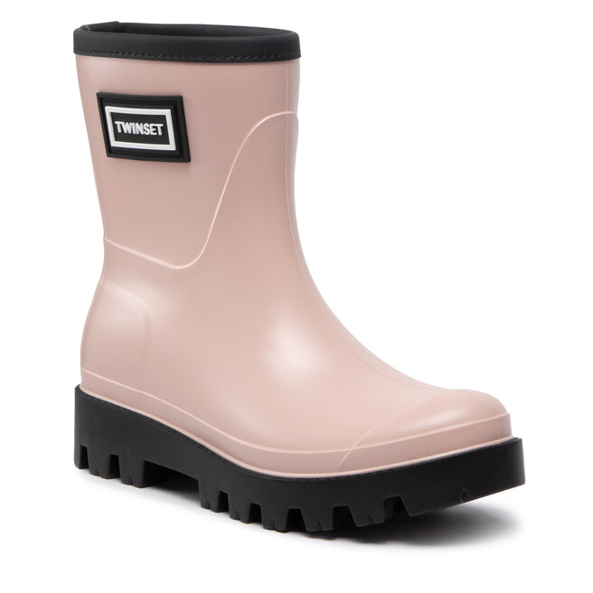 Cizme de cauciuc TWINSET 222TCP23A Rosa Parisienni 00714 00714 imagine noua