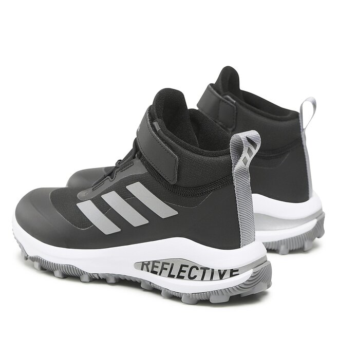 adidas Boty adidas Fortarun Atr El K GZ180 Core Black/Silver Mettalic/Cloud White
