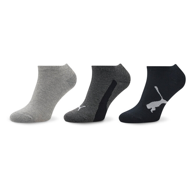 Zestaw 3 par niskich skarpet unisex Puma - 01 Kolorowy