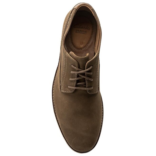 Zapatos Clarks Franson Plain 261148897 Brown Nubuck zapatos.es