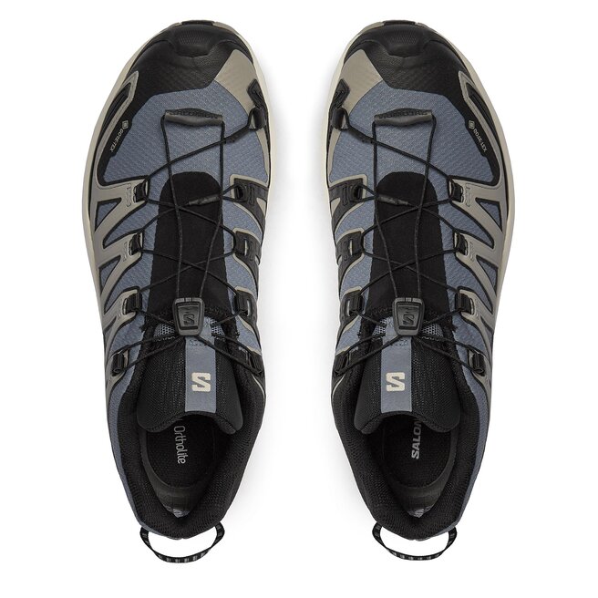 Salomon Bakancs Salomon Xa Pro 3D V9 GORE-TEX L47270600 Flint Stone/Black/Ghost Gray