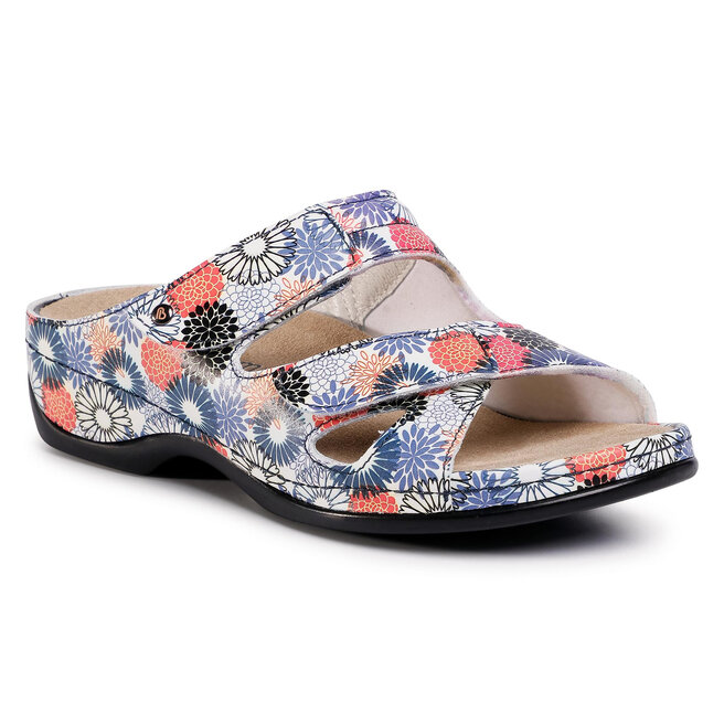 Șlapi Berkemann Janna 01027 Leder/Print/Str 038 01027 imagine super redus 2022