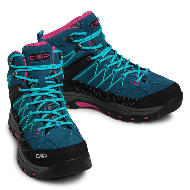 Botas de monta?�a CMP Kids Rigel Mid Trekking Shoes Wp 3Q12944J Deep Lake-Baltic | zapatos.es