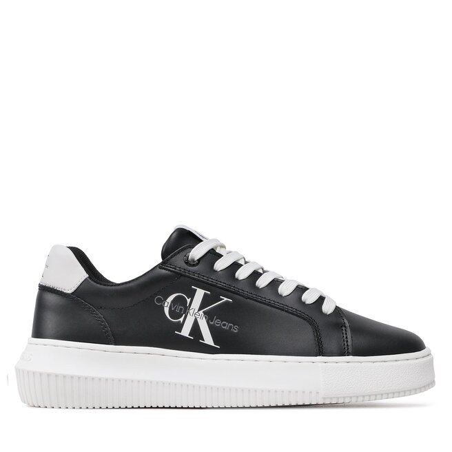 Calvin Klein Jeans Sneakers Calvin Klein Jeans Chunky Cupsole Laceup Mon Lth Wn YW0YW00823 Black BDS