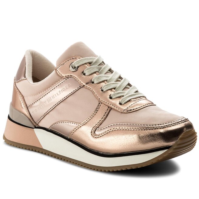 Tommy hilfiger hotsell dusty rose sneakers