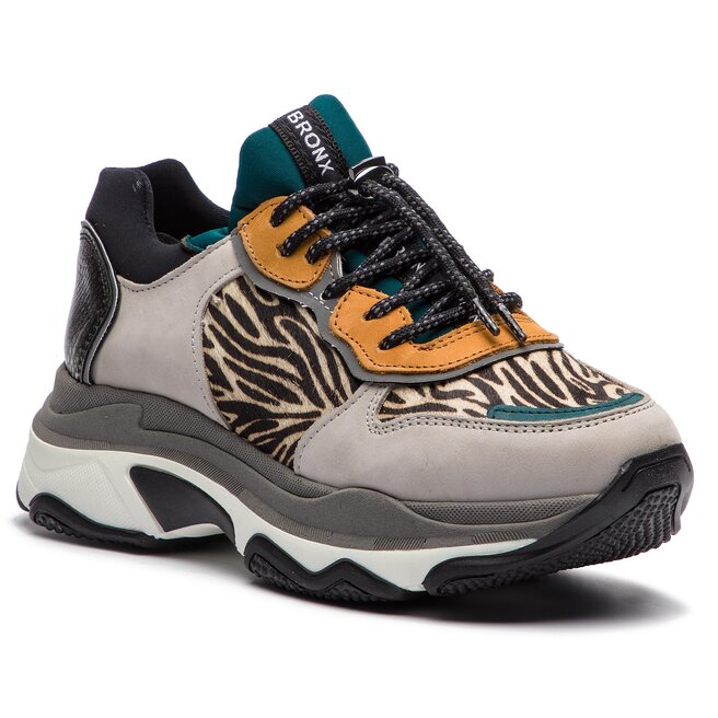 diameter fryser Fyrretræ Sneakers Bronx 66167-D BX 1525 Light Grey/Zebra/Teal 2352 | chaussures.fr