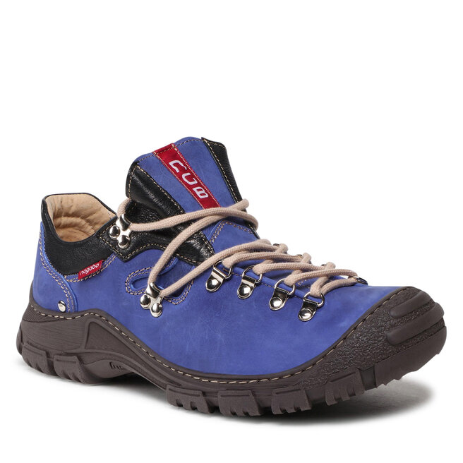 Pantofi Nagaba 055 Niebieski 055