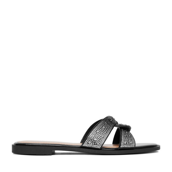 Klapki JENNY CEO-WSS21726-01 Czarny -