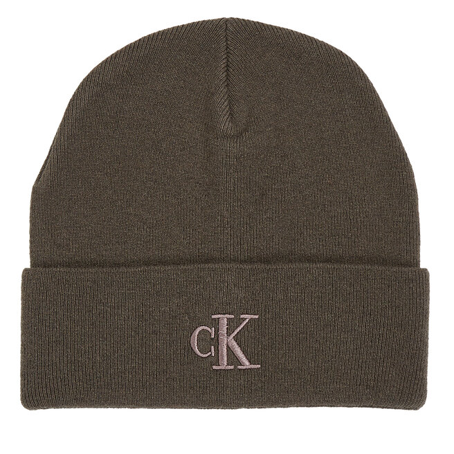 Czapka Calvin Klein Thick - Beżowy