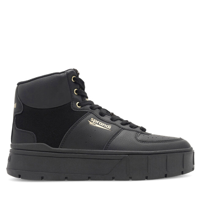 Sneakersy Sprandi Cozy High - Czarny