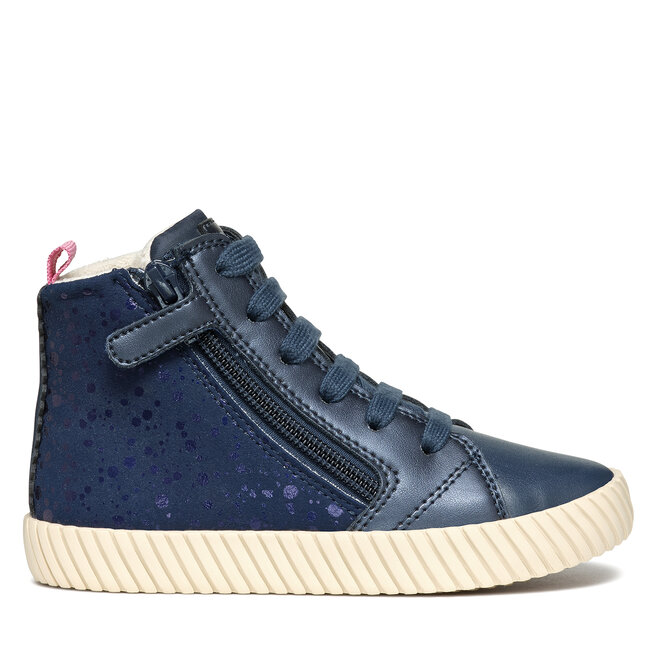 Sneakersy Geox J Mirroless Girl J46MNA 0AUAJ - S Granatowy