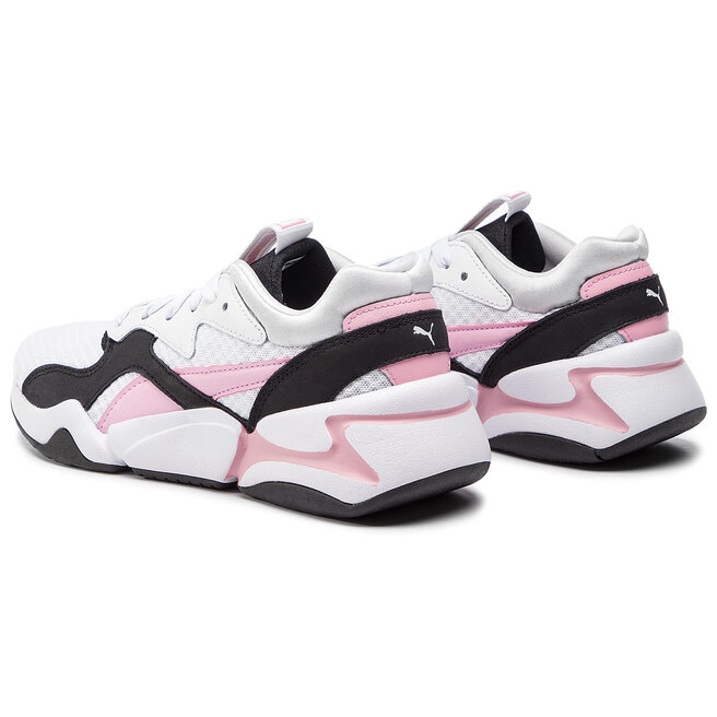 Puma Сникърси Puma Nova 90's Bloc Wn's 369486 03 Puma White/Pale Pink