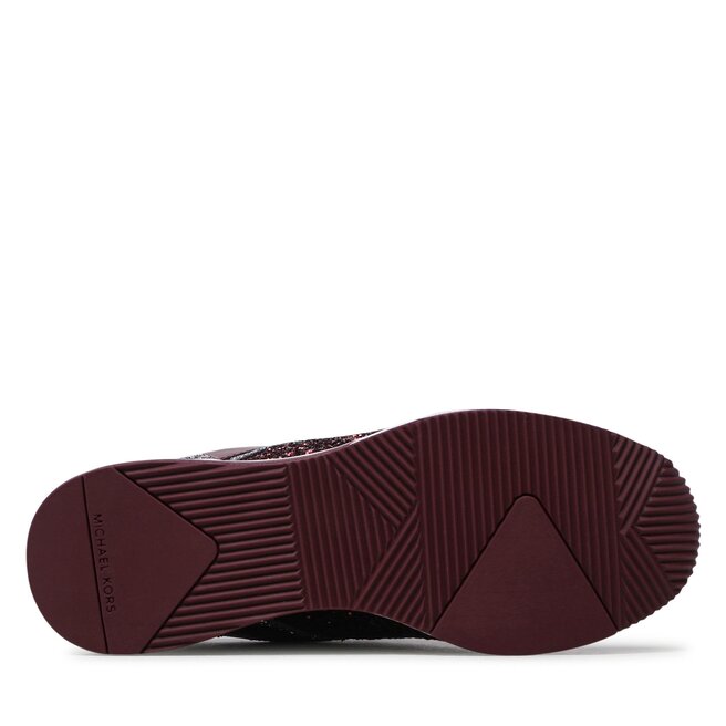 MICHAEL Michael Kors Sneakersy MICHAEL Michael Kors Georgie Trainer 43F2GEFS1D Merlot
