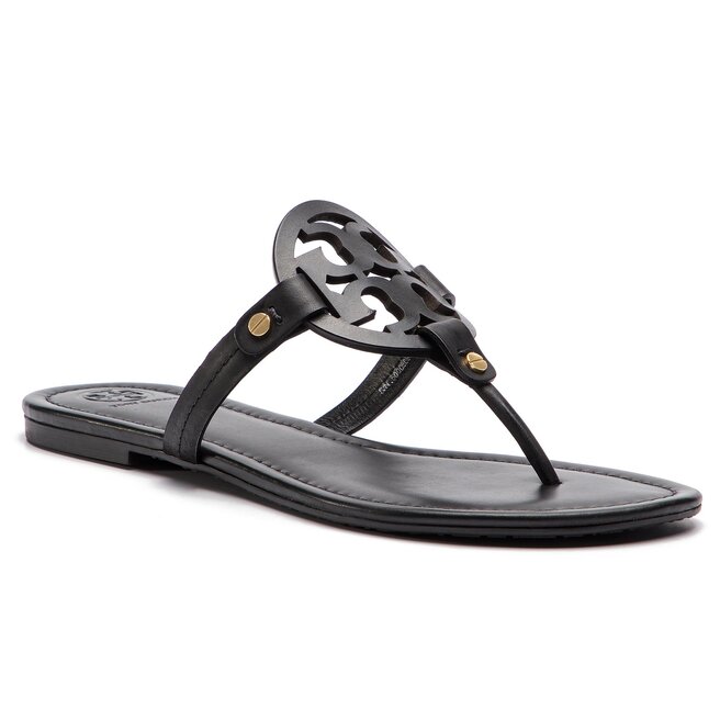 Japonki Tory Burch Miller - Czarny