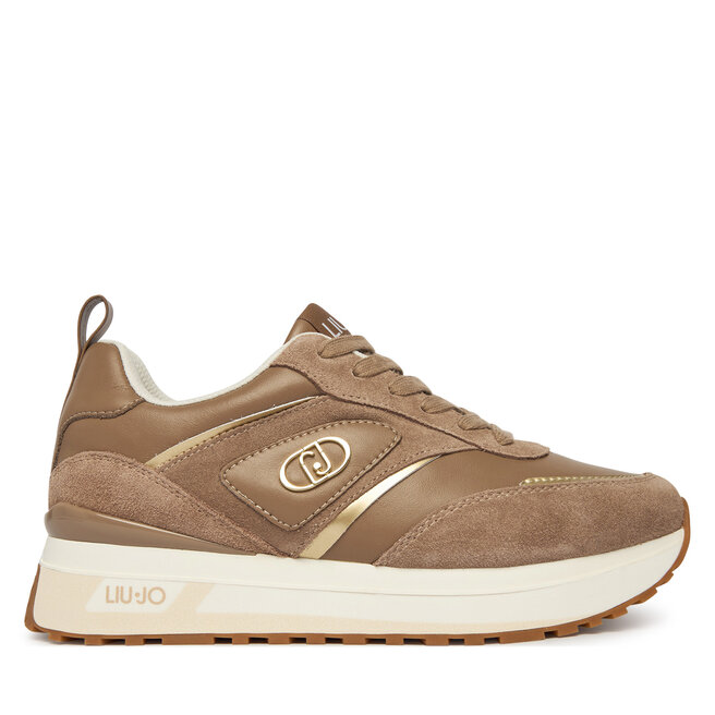 Sneakersy Liu Jo Maxi Wonder 97 BF6005 PX310 Brązowy