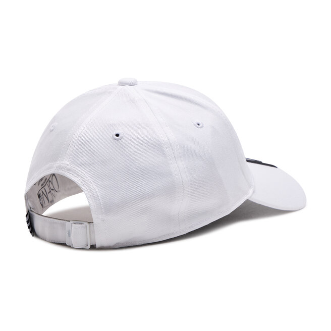 adidas Καπέλο Jockey adidas Baseball 3-Stripes Twill Cap FQ5411 White/Black/Black