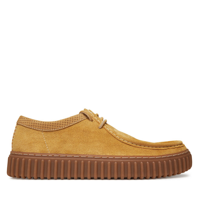 Półbuty Clarks Torhill Low - Żółty