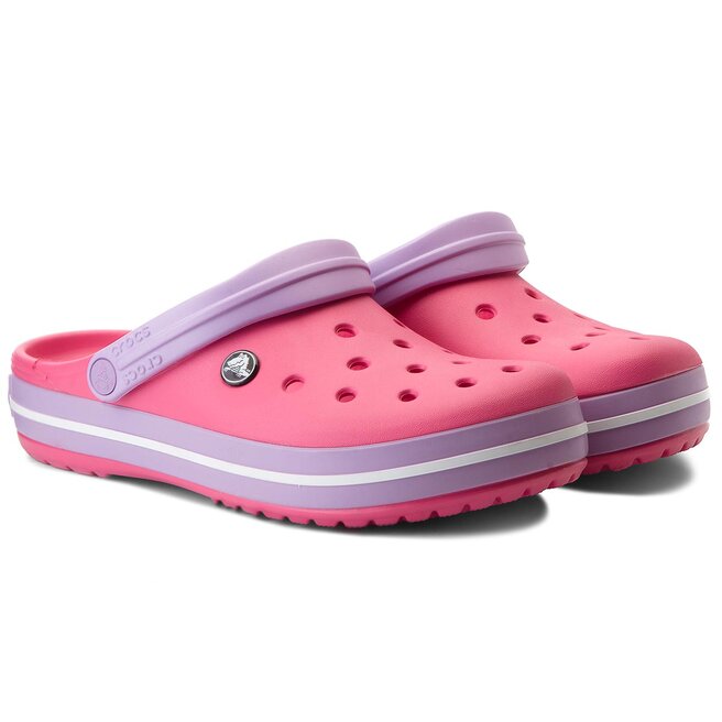 Crocs chambray top blue paradise pink