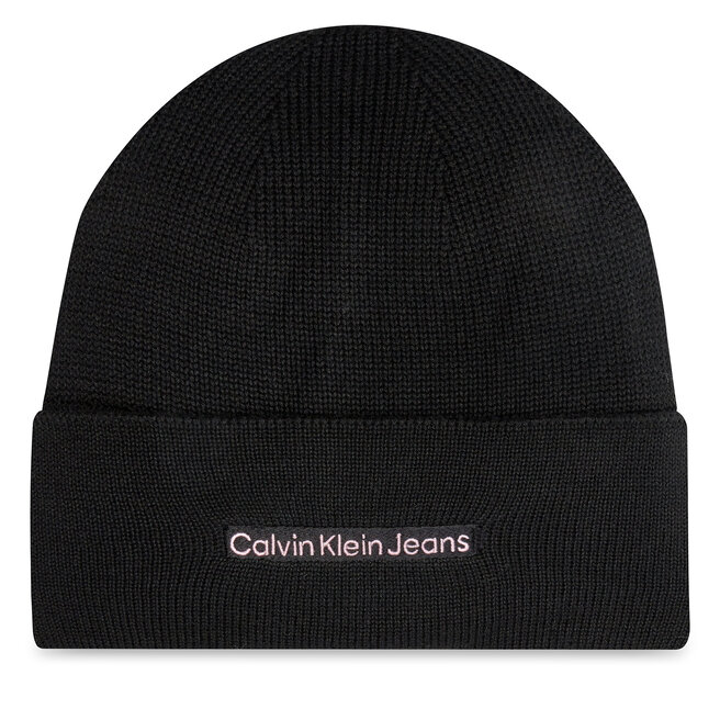Czapka Calvin Klein Inst Embro - Czarny
