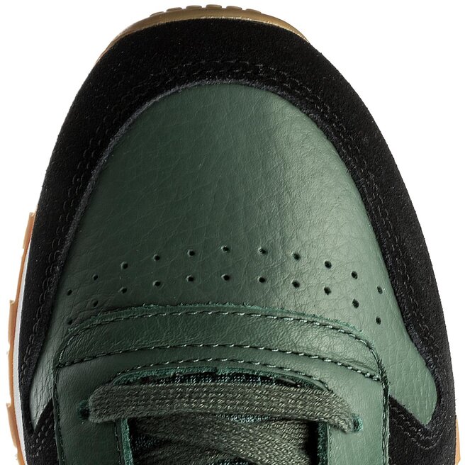 Chaussures Reebok Cl Leather Gi BS9746 Chalk Green Black Wht Gum