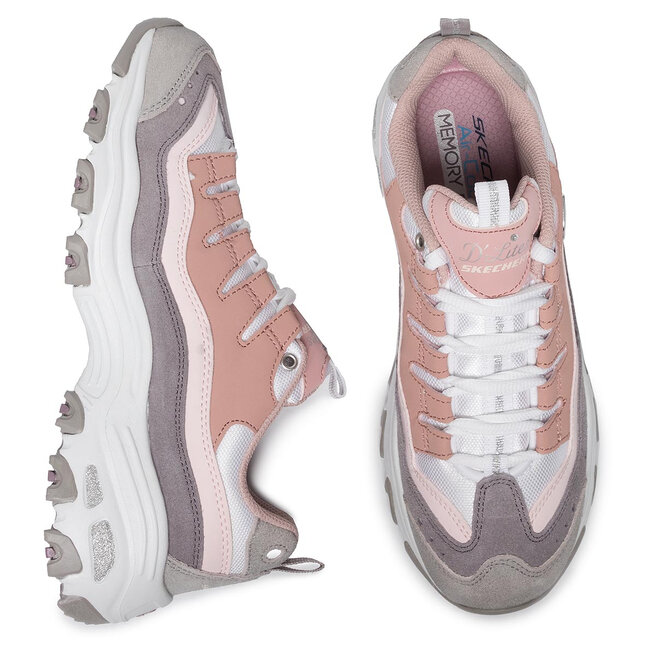 Matón triple malicioso Sneakers Skechers D'lites Sure Thing 13141/PKPR Pink/Purple • Www.zapatos.es