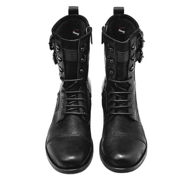 Kazar Kozačky Kazar Tadeu 21959-29-N6 Black
