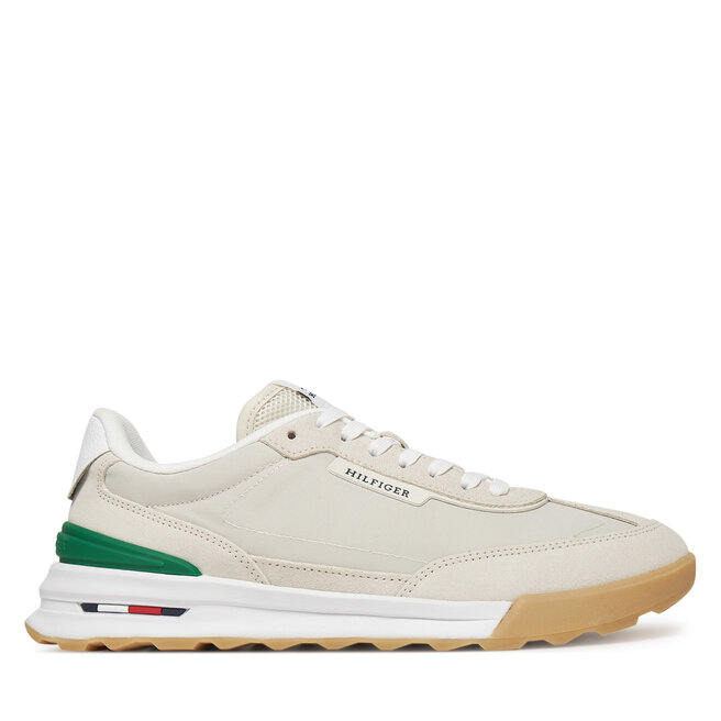 Sneakersy Tommy Hilfiger Retro Runner Seasonal - Biały