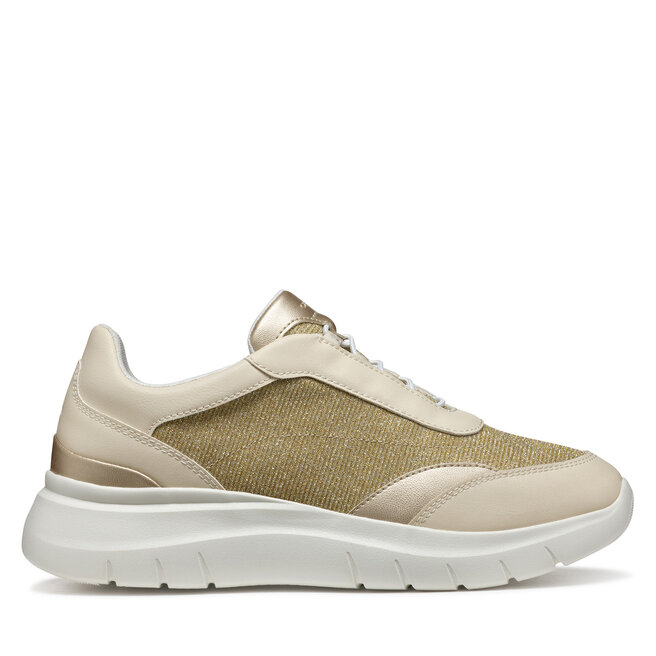 Sneakersy Geox D Plummery D55YNA 0LYBC - Złoty
