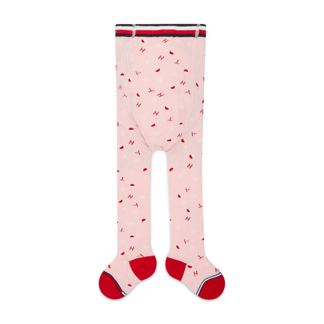 Collant da bambini Tommy Hilfiger 100002324 Pink Combo 003
