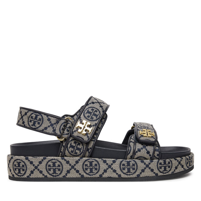 Sandały Tory Burch T Monogram Kira Sport - Szary