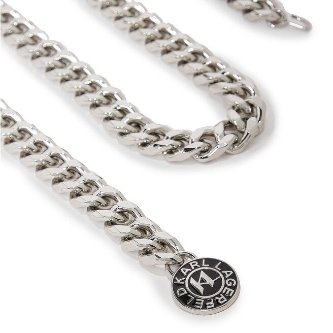 KARL LAGERFELD Dámský pásek KARL LAGERFELD 230W3105 Silver
