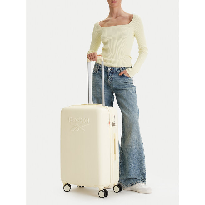 Walizka średnia Reebok CEO-RBK-WAL-026-M Żółty -