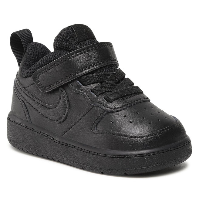 Взуття Nike Court Borough Low 2 (Tdv) BQ5453 001 Black/Black/Black •  Eobuv.com.ua
