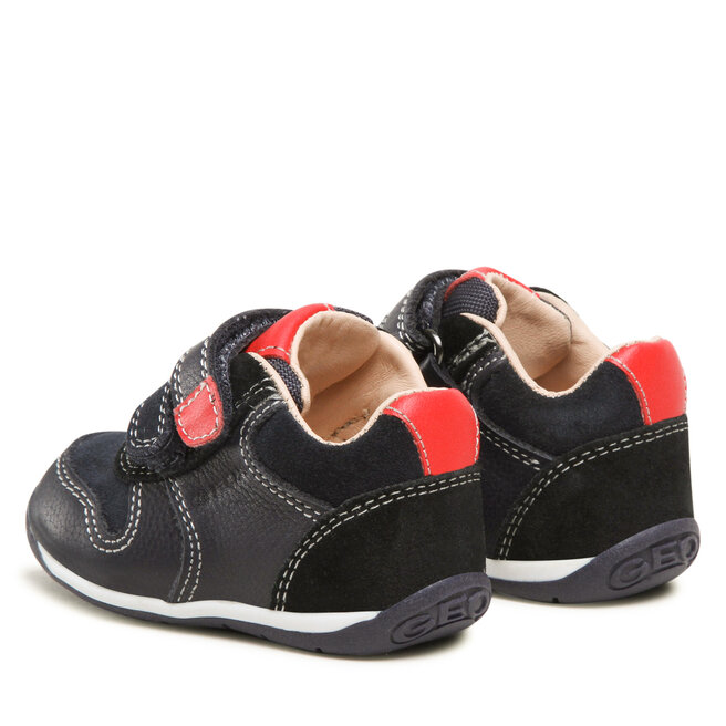 Geox Sportcipő Geox B Each B. A B260BA 04622 C0735 Navy/Red