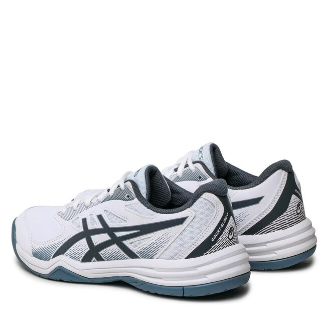 Asics Pantofi Asics Court Slide 3 1041A335 White/Steel Blue 100