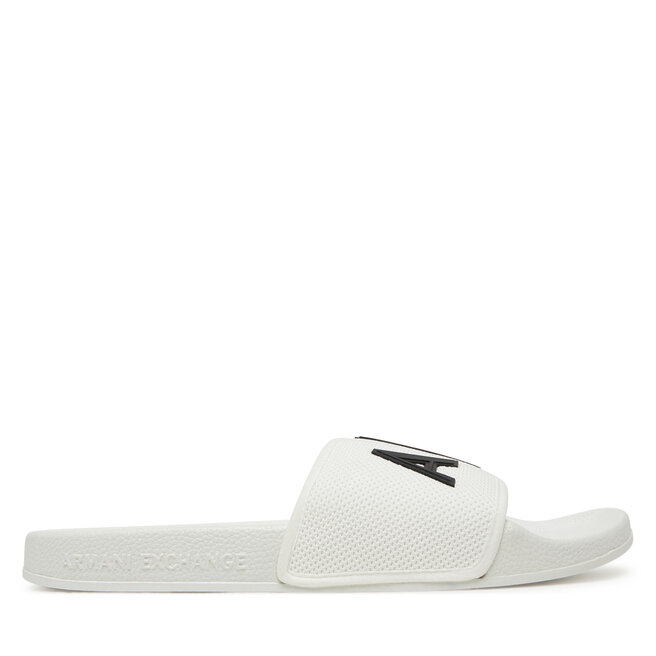 Klapki Armani Exchange XUP001 XV820 - Biały