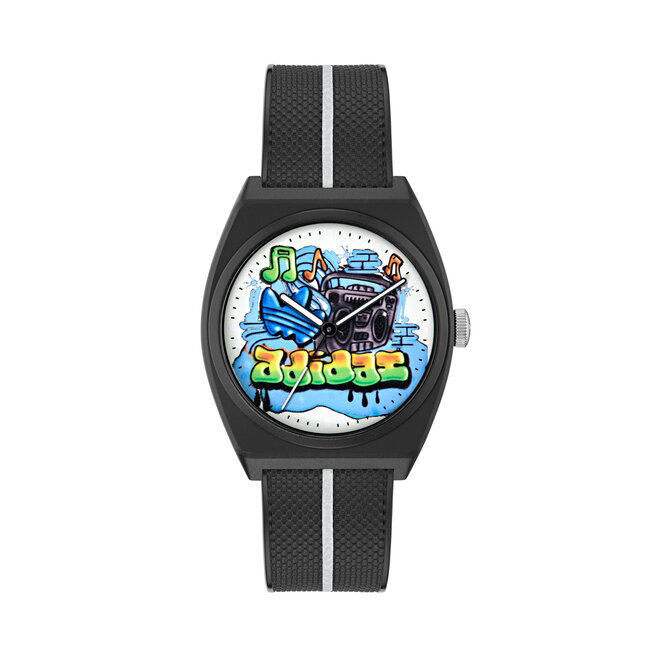 Zegarek adidas Project Two AOST25041 Czarny -