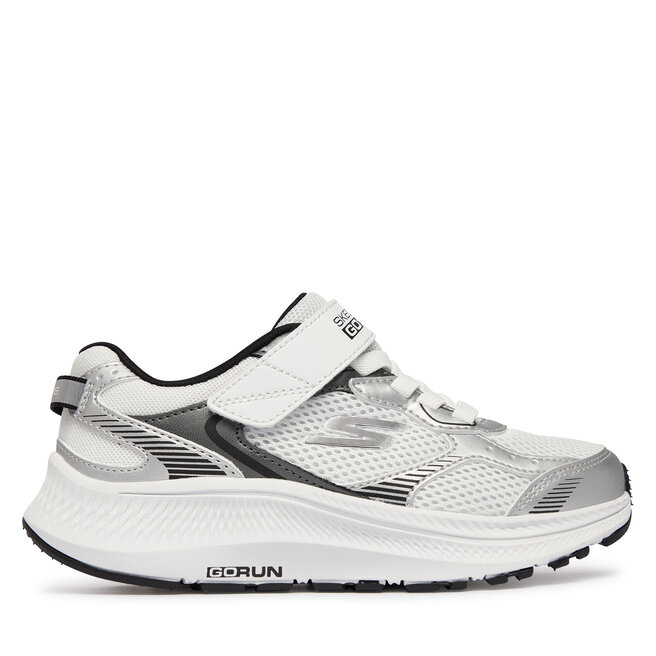 Sneakersy Skechers GOrun Consistent 2.0 405039L/SLW Biały - chłopięce