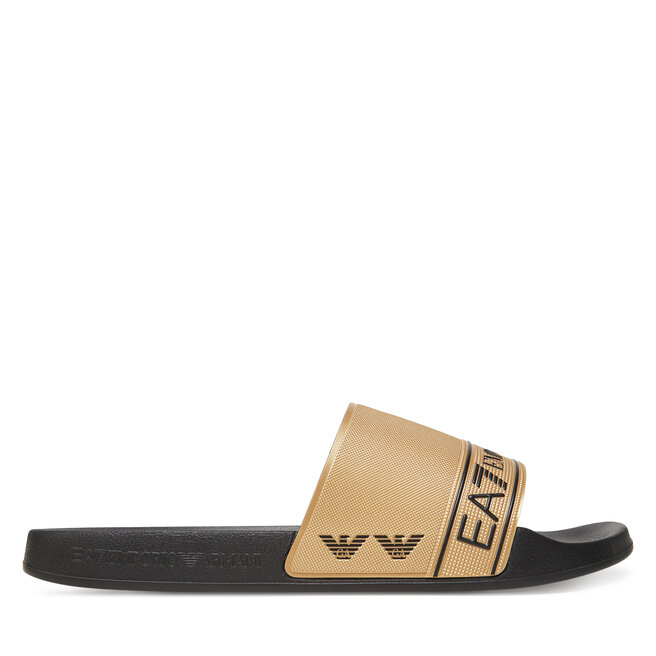 Klapki EA7 Emporio Armani 7X000110 AF15128 - Złoty