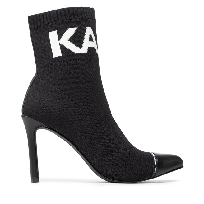 Botki KARL LAGERFELD - Czarny