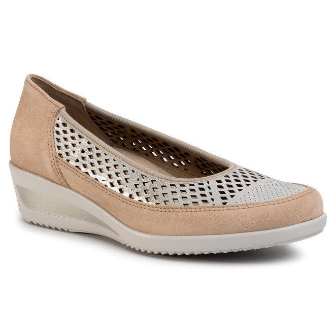 Pantofi Ara 12-30666-05 Camel/WeissGold 12-30666-05 imagine noua
