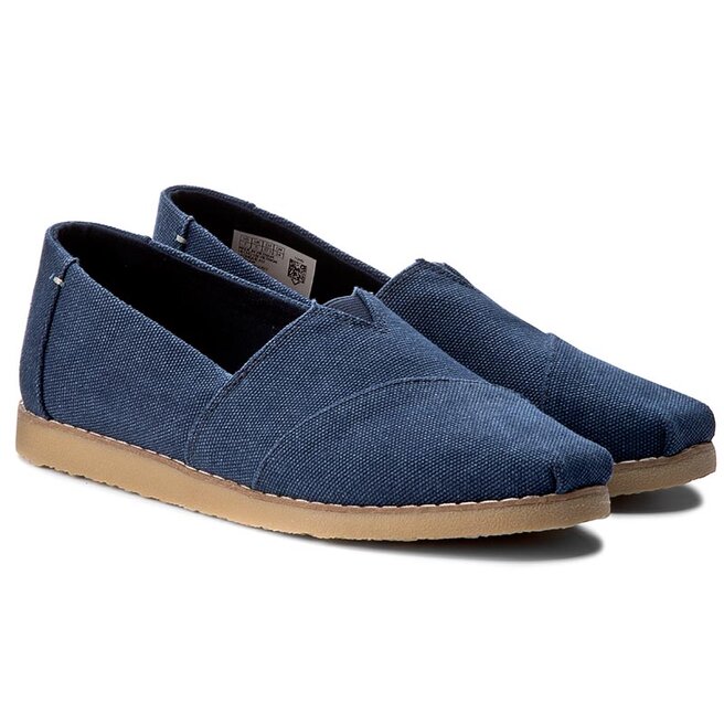 Zapatos hasta el tobillo Toms Alpargata Crepe 10010933 Navy Washed