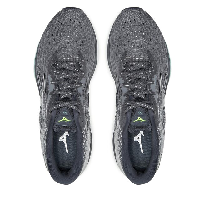 Mizuno Boty Mizuno Wave Sky 6 J1GC2202 Quiet Shade / Silver / Neo Lime