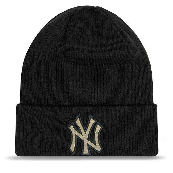 New Era Čiapka New Era Metallic Badge Nyy 60364351 Čierna