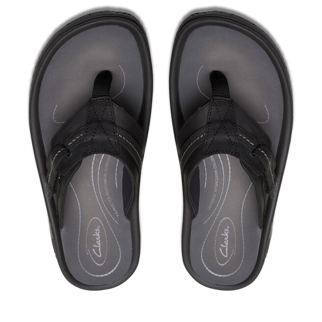 Japonki Clarks Wesley Sun 26176988 Czarny -