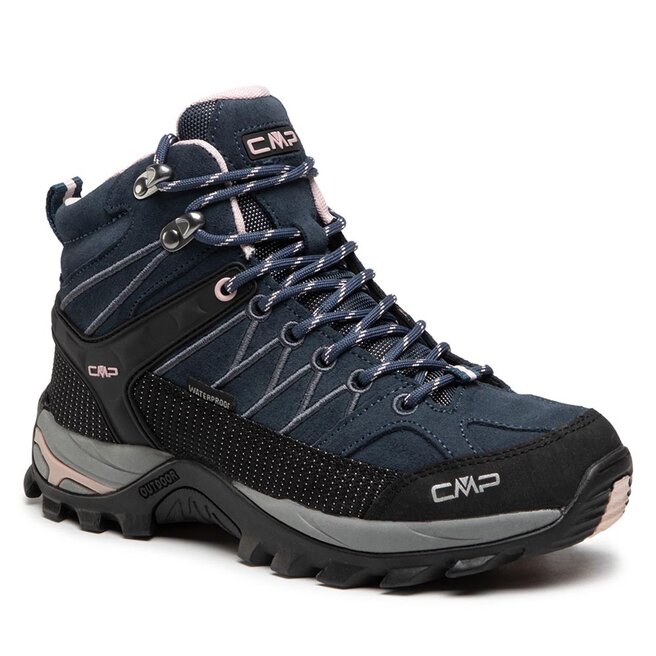 CMP Bakancs CMP Rigel Mid Wmn Trekking Shoe Wp 3Q12946 Asphalt/Antracite/Rose 53UG