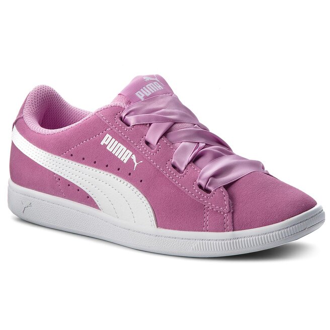 Puma vikky ribbon weiß sales