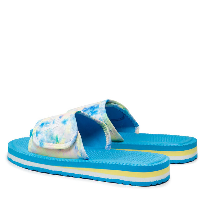 Kubota Ciabatte Kubota Rzep Tie Dye KKRZP Niebieskie