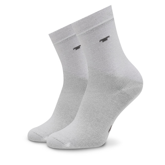 Tom Tailor Súprava 3 párov vysokých detských ponožiek Tom Tailor 9203 White 660